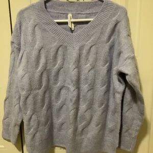 New Dreamers by Debut sweater, Lilac, size Small